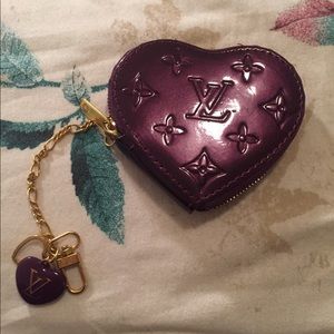Heart coin purse